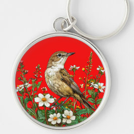 ヨーロッパ産のアシの鳥 キーホルダー