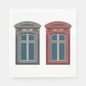 ヨーロッパ窓華美建築美術 スタンダードランチョンナプキン (正面)