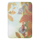 ヨーロッパ脂肪ドリマウスグリスグリスグリスグリス自然 バスマット (正面縦)