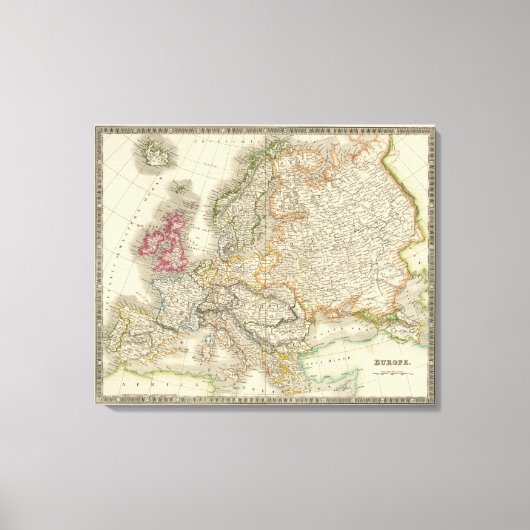 ヨーロッパ10 キャンバスプリント (正面)