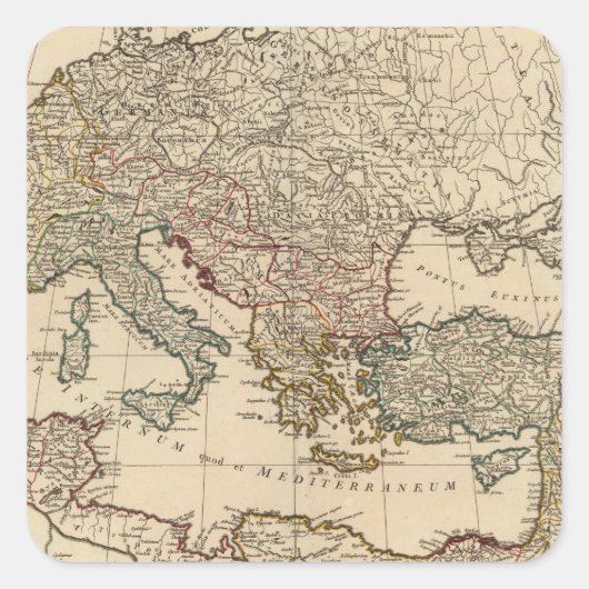 ヨーロッパ10 スクエアシール (正面)