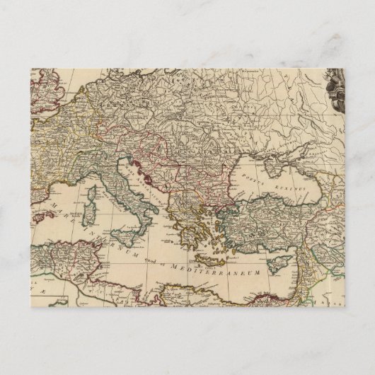 ヨーロッパ10 ポストカード (正面)