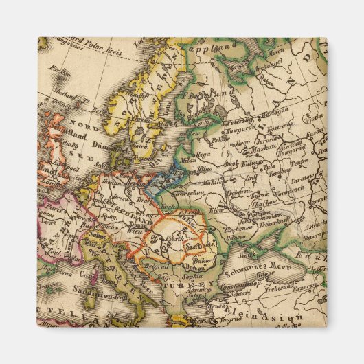 ヨーロッパ12 マグネット (正面)