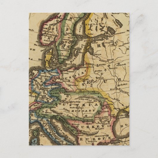 ヨーロッパ13 ポストカード (正面)