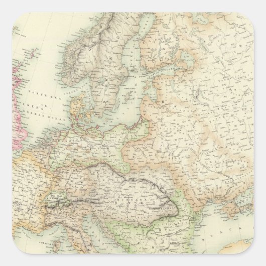 ヨーロッパ14 スクエアシール (正面)