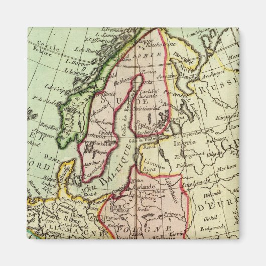 ヨーロッパ16 マグネット (正面)