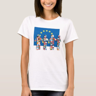 ヨーロッパ175x150 25メンバー州 tシャツ