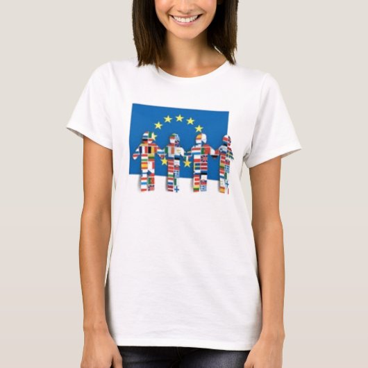 ヨーロッパ175x150 25メンバー州 tシャツ (正面)