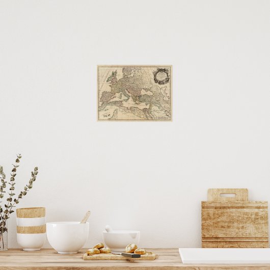 ヨーロッパ18 ポスター (キッチン)