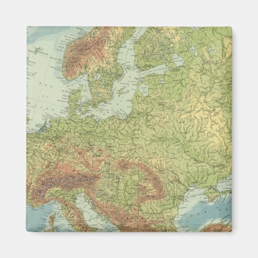 ヨーロッパ18 マグネット (正面)