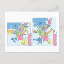 ヨーロッパ1914はがき