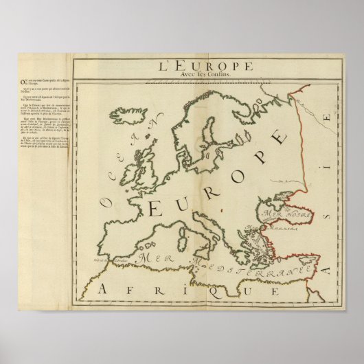 ヨーロッパ19 ポスター (正面)