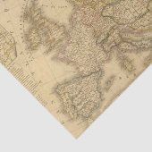 ヨーロッパ2の地図 薄葉紙 (詳細)