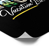 ヨーロッパ2025家族旅行記念品夏の旅 ポスター (角)