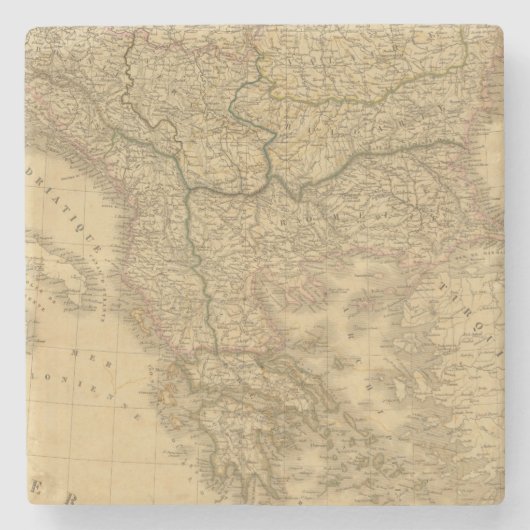 ヨーロッパ23 ストーンコースター (正面)