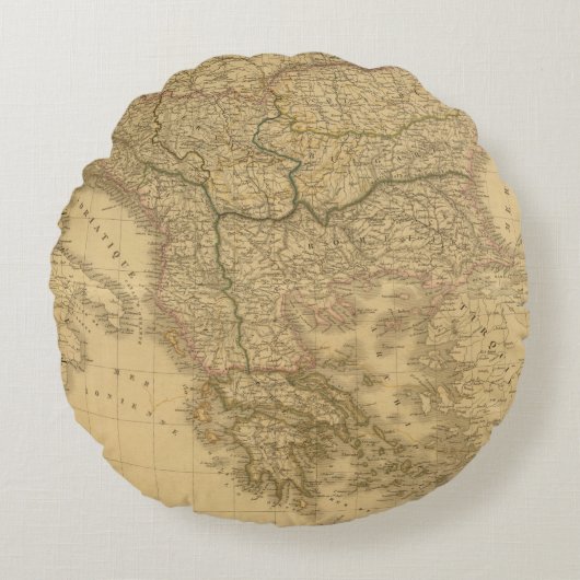 ヨーロッパ23 ラウンドクッション (正面)