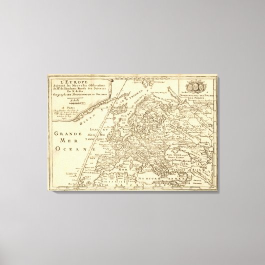 ヨーロッパ24 キャンバスプリント (正面)