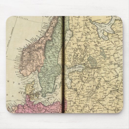 ヨーロッパ26 マウスパッド (正面)