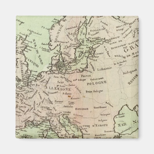 ヨーロッパ26 マグネット (正面)