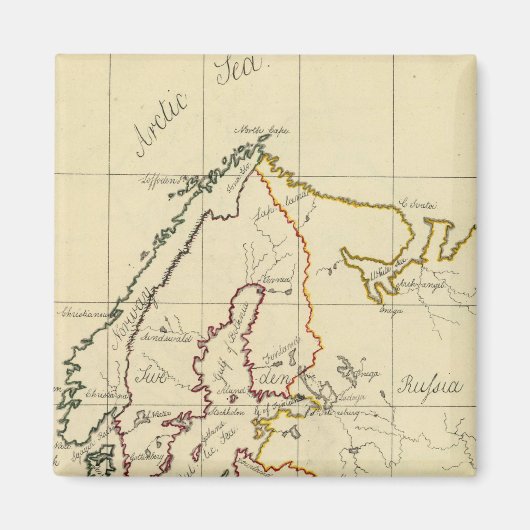 ヨーロッパ29 マグネット (正面)