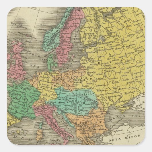 ヨーロッパ2 スクエアシール (正面)