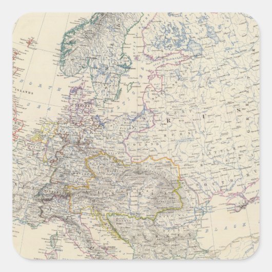 ヨーロッパ2 スクエアシール (正面)