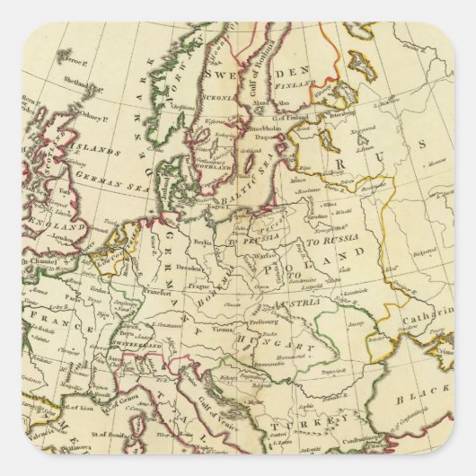 ヨーロッパ33 スクエアシール (正面)