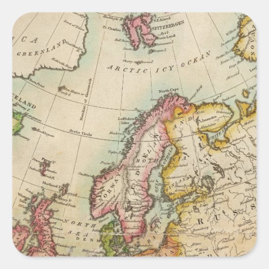 ヨーロッパ3 スクエアシール (正面)