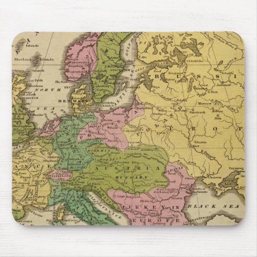 ヨーロッパ40 マウスパッド (正面)