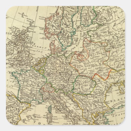 ヨーロッパ43 スクエアシール (正面)