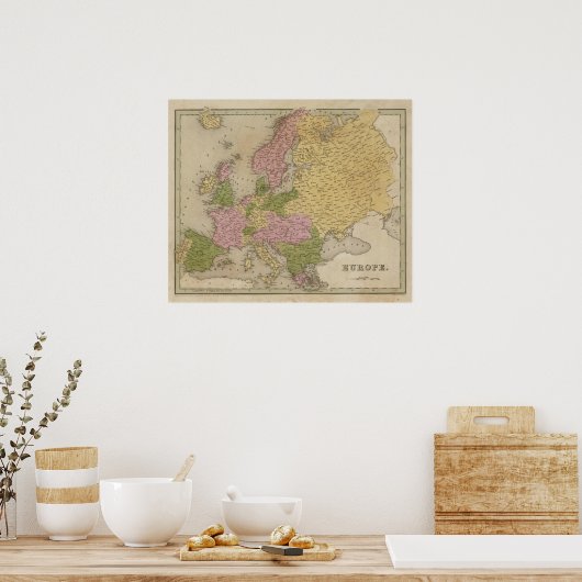 ヨーロッパ43 ポスター (キッチン)