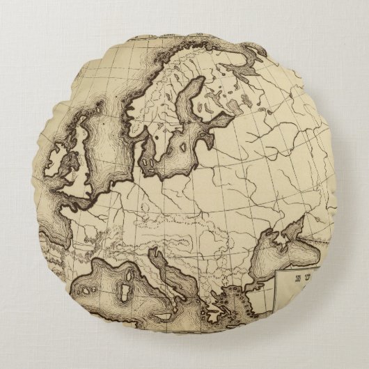 ヨーロッパ45 ラウンドクッション (正面)