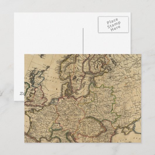 ヨーロッパ7 ポストカード (正面/裏面)