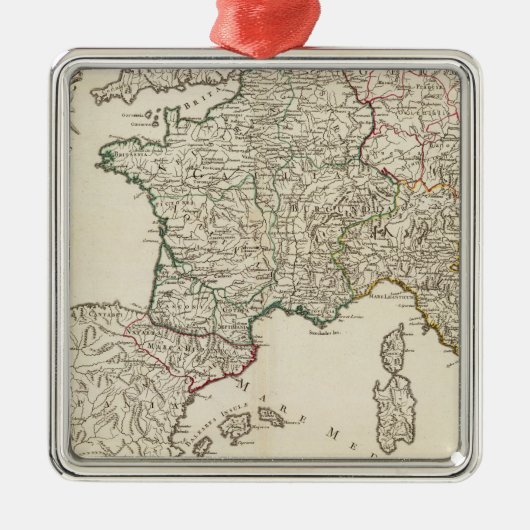 ヨーロッパ8 メタルオーナメント (正面)