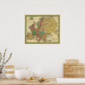 ヨーロッパ9 ポスター (キッチン)