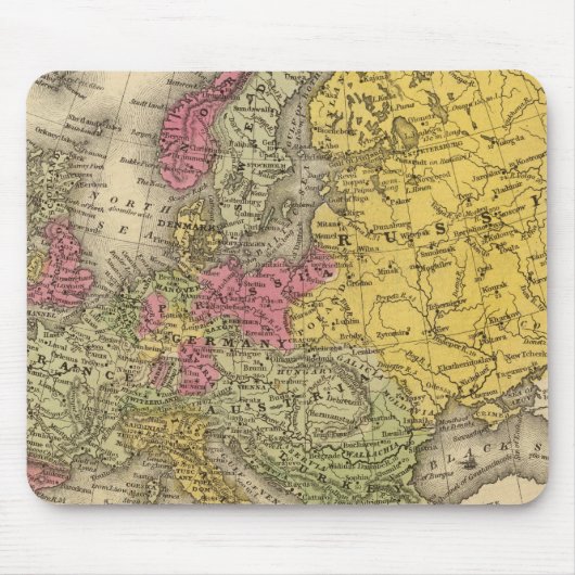 ヨーロッパ9 マウスパッド (正面)