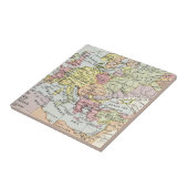 ヨーロッパ|の地図第3回十字軍 タイル (側面)