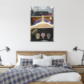 ヨーロッパ、アイルランド、ダブリン。ヴィンテージ自動、白2 キャンバスプリント (インサイチュ (寝室))