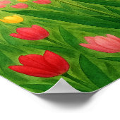 ヨーロッパ&アメリカスタイルオリジナルチューリップランドスキャップ ポスター (角)