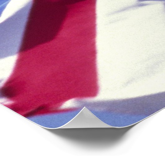 ヨーロッパ、イギリス、イギリス国旗 ポスター (角)