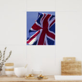 ヨーロッパ、イギリス、イギリス国旗 ポスター (キッチン)