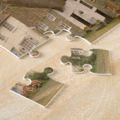 ヨーロッパ、イギリス、ドーセット、シャフツベリー金ゴールド丘 ジグソーパズル (側面)