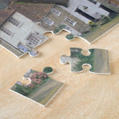 ヨーロッパ、イギリス、ドーセット、金ゴールドヒル、シャフツベリー ジグソーパズル (側面)