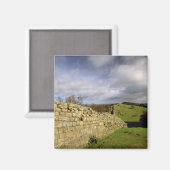 ヨーロッパ、イギリス、ノーサンバーランド。ハドリアン マグネット (正面/裏面)