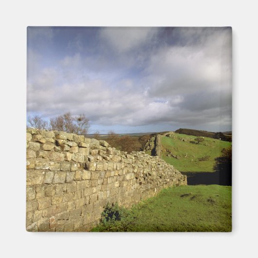 ヨーロッパ、イギリス、ノーサンバーランド。ハドリアン マグネット (正面)