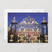 ヨーロッパ、イギリス、ロンドン。～の外側に金箔を施した門 ポストカード (正面/裏面)