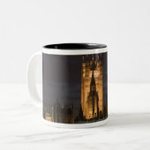 ヨーロッパ、イギリス、ロンドン：下院 ツートーンマグカップ (正面左)