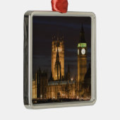 ヨーロッパ、イギリス、ロンドン:下院 メタルオーナメント (右)