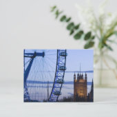 ヨーロッパ、イギリス、ロンドン:国会議事堂 ポストカード (スタンド正面)