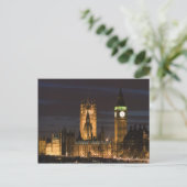 ヨーロッパ、イギリス、ロンドン：国会議事堂/ 2 ポストカード (スタンド正面)